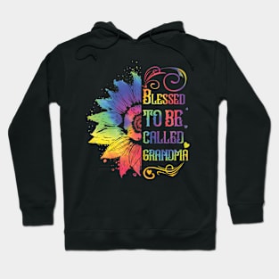 Sunflower Blessed To Be Called Grandma Mothers Day Hoodie